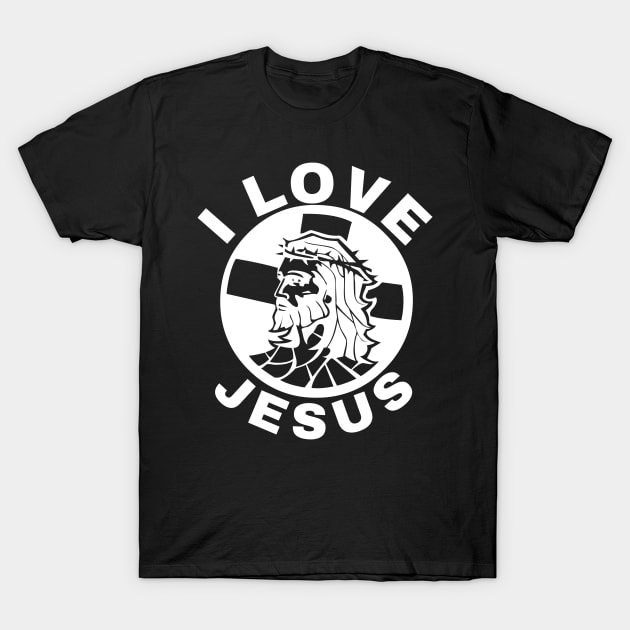 i love jesus T-Shirt by FromBerlinGift